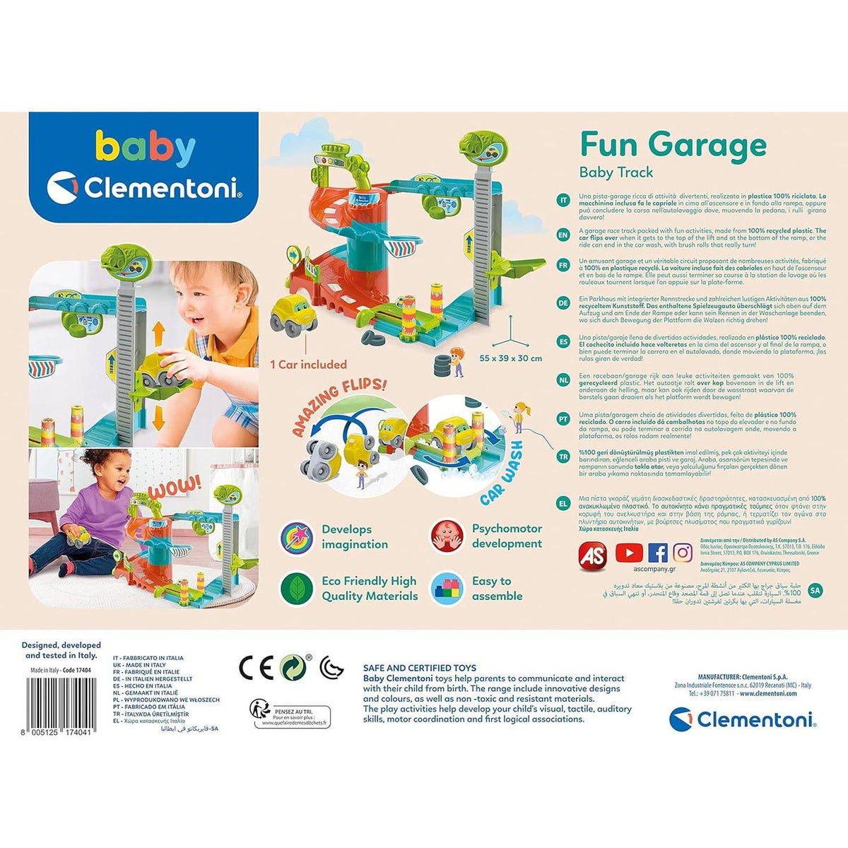 Baby Clementoni Fun Garage