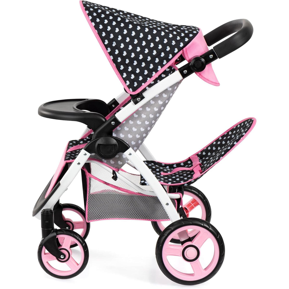 Bayer Dolls' Twin Star Pram with Bag