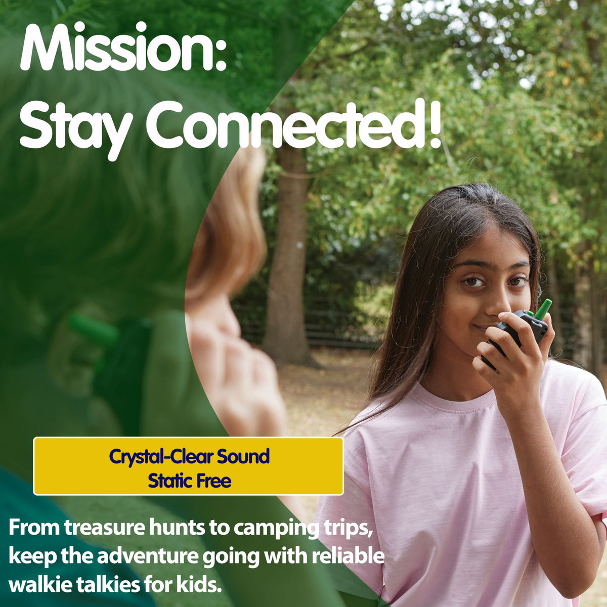 Brainstorm Outdoor Adventure Walkie Talkies