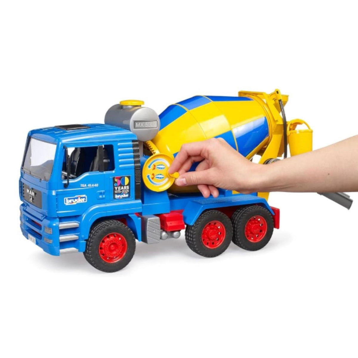 Bruder Man TGA Cement Mixer 50th Anniversary Limited Edition