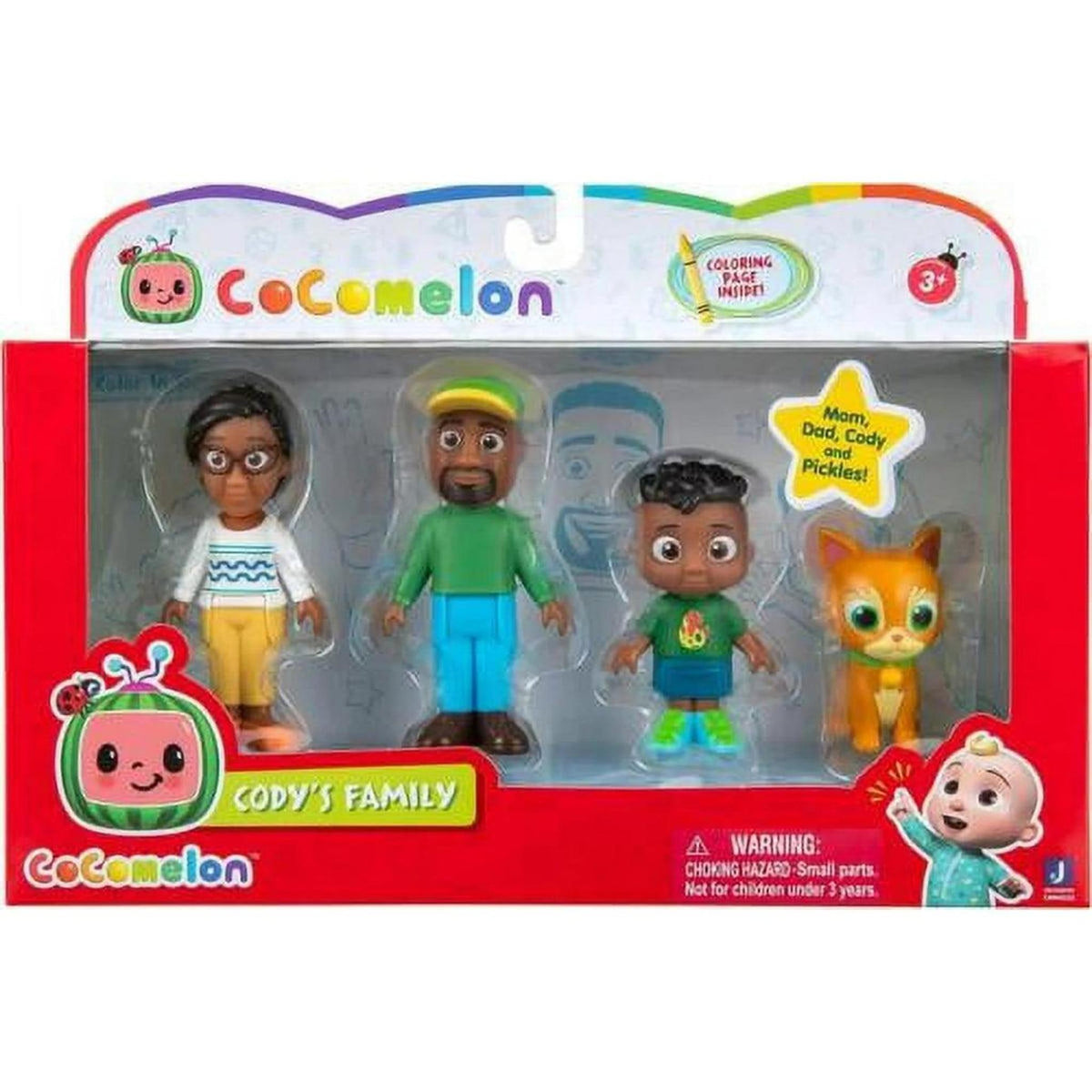 CoComelon Cody's Family 4 Figure Pack