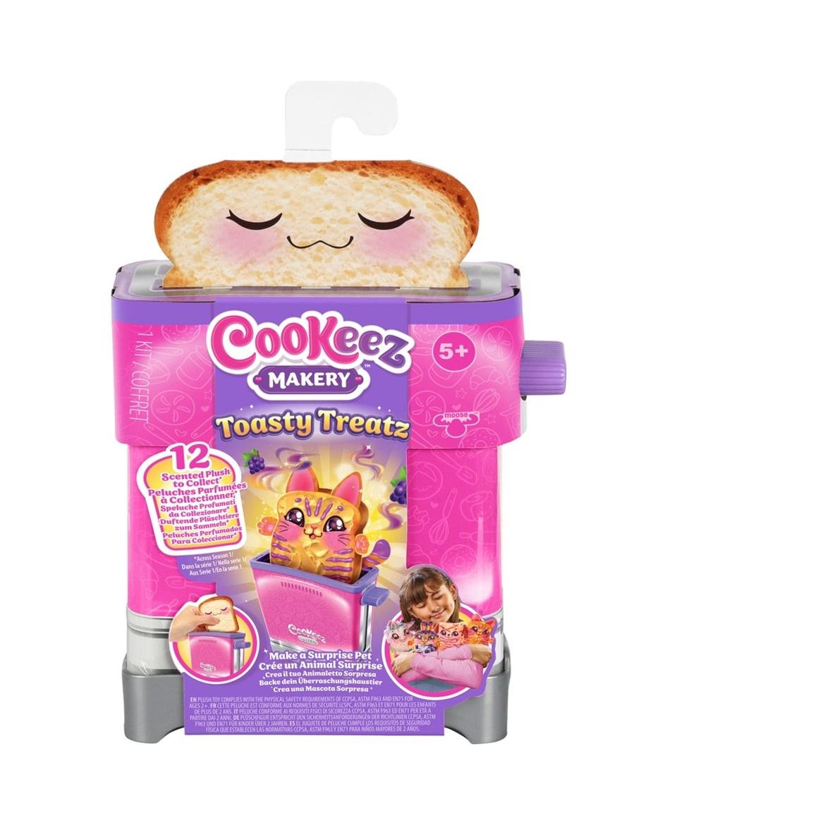 Cookeez Makery Toasty Treatz Surprise Interactive Plush Assortment