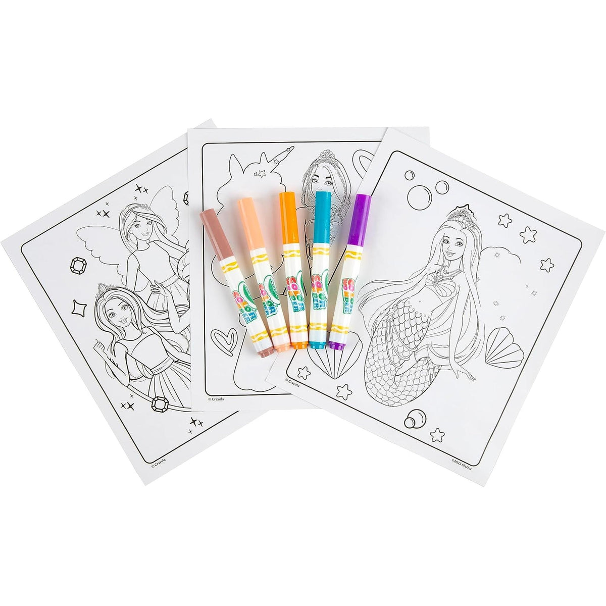 Crayola Colour Wonder Mess-Free Colouring - Barbie