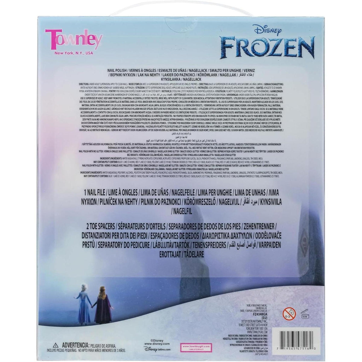 Disney Frozen 15-Pack Nail Polish Set