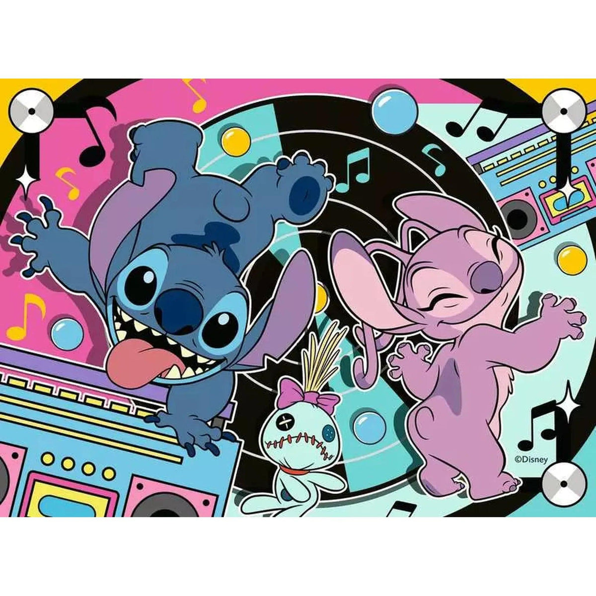Disney Stitch 4-in-a-Box Puzzles