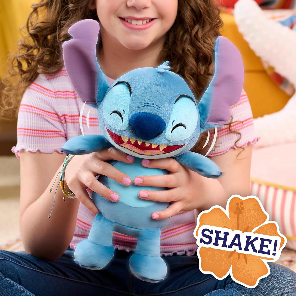 Disney Stitch Crack Me Up Feature Plush