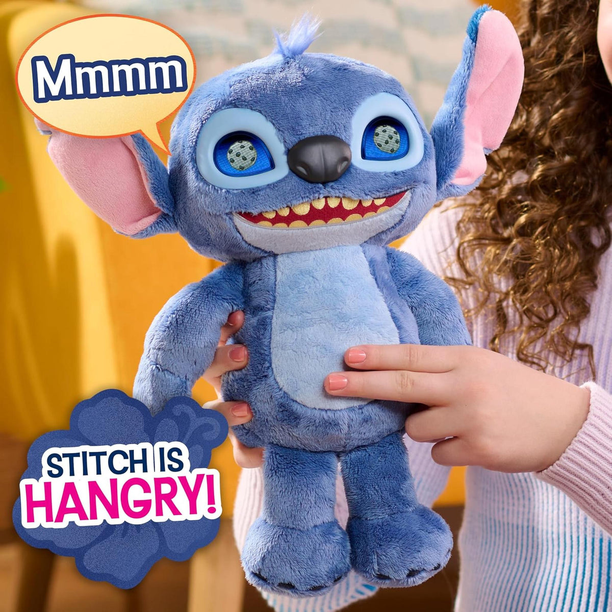 Disney Stitch Many Moods Interactive Plush 14-inch
