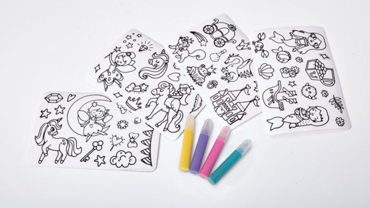 Colour Your Own Stickers – Fairytale
