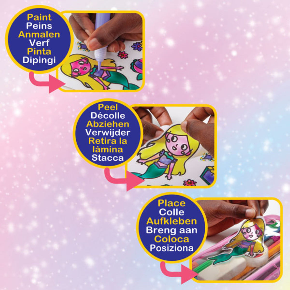 Colour Your Own Stickers – Fairytale