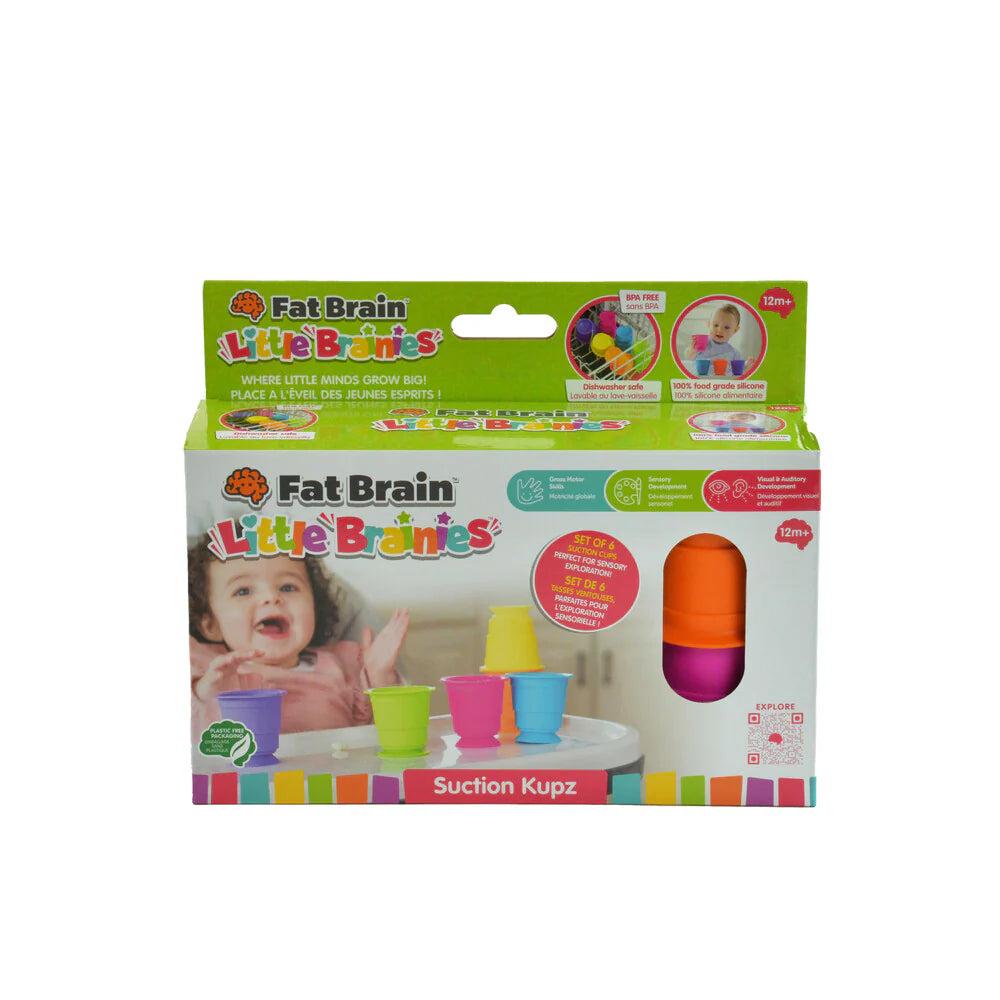 Fat Brain Toys: Little Brainies Suction Kupz