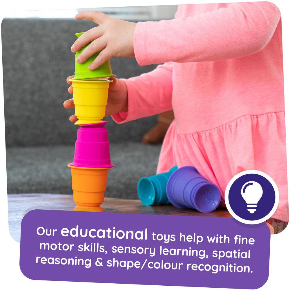 Fat Brain Toys: Little Brainies Suction Kupz