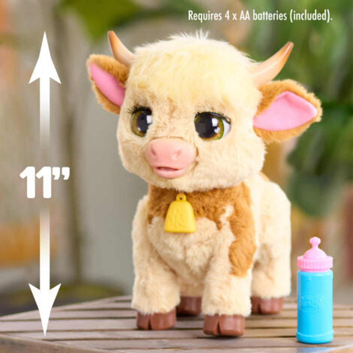 FurReal Maggie the Feed & Follow Cow