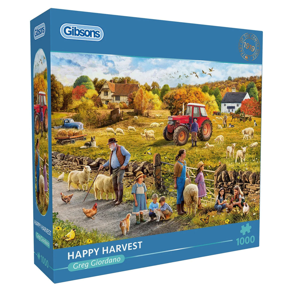 Happy Harvest 1000 Pieces Puzzle