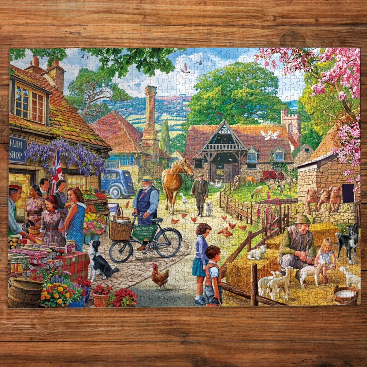The Farm Shop 1000 Pieces Puzzle