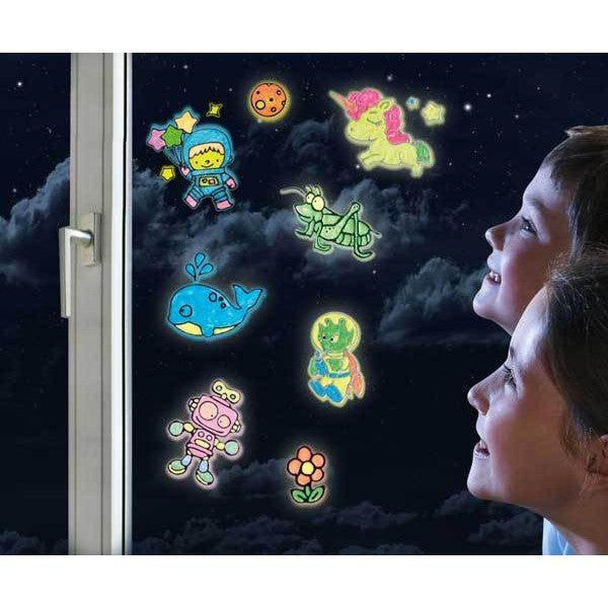 Glow Window Art