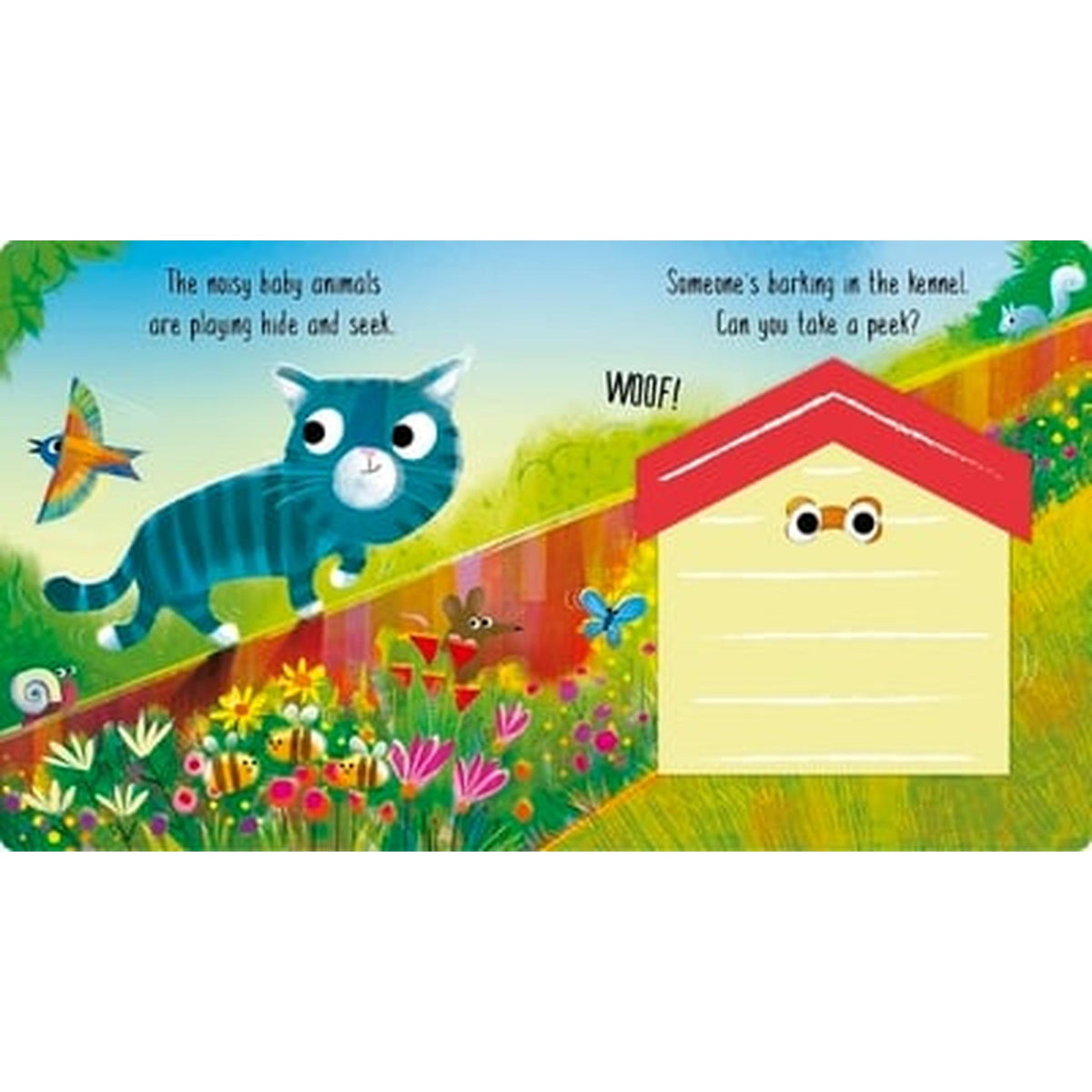 Hide & Seek with the Baby Animals Book