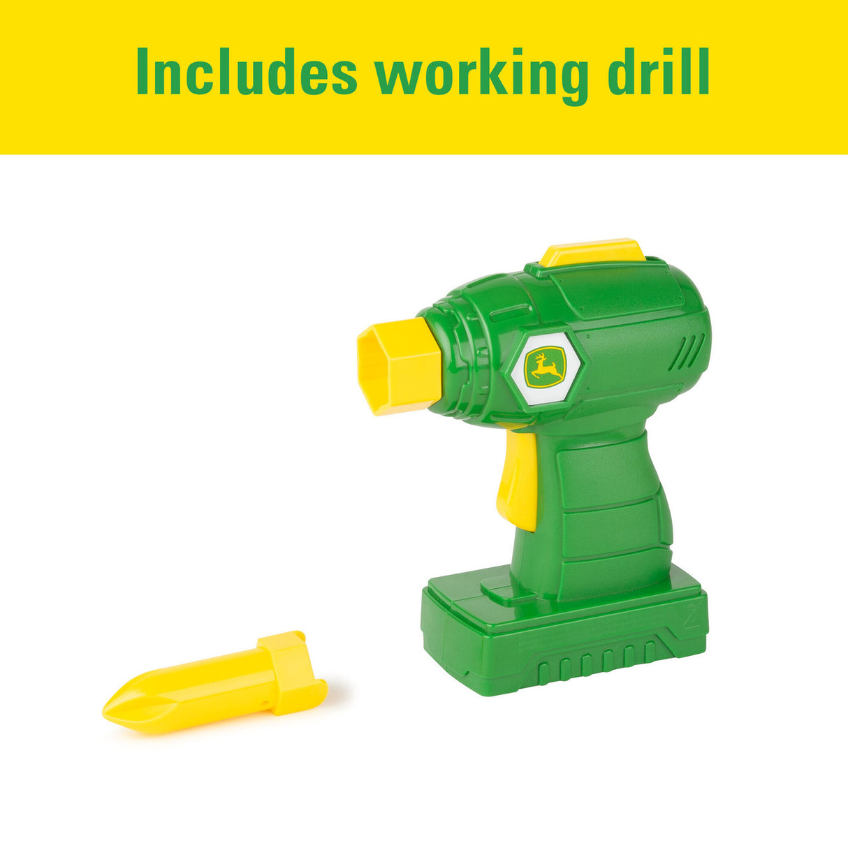 John Deere Build-A-Buddy Activity Board with Drill