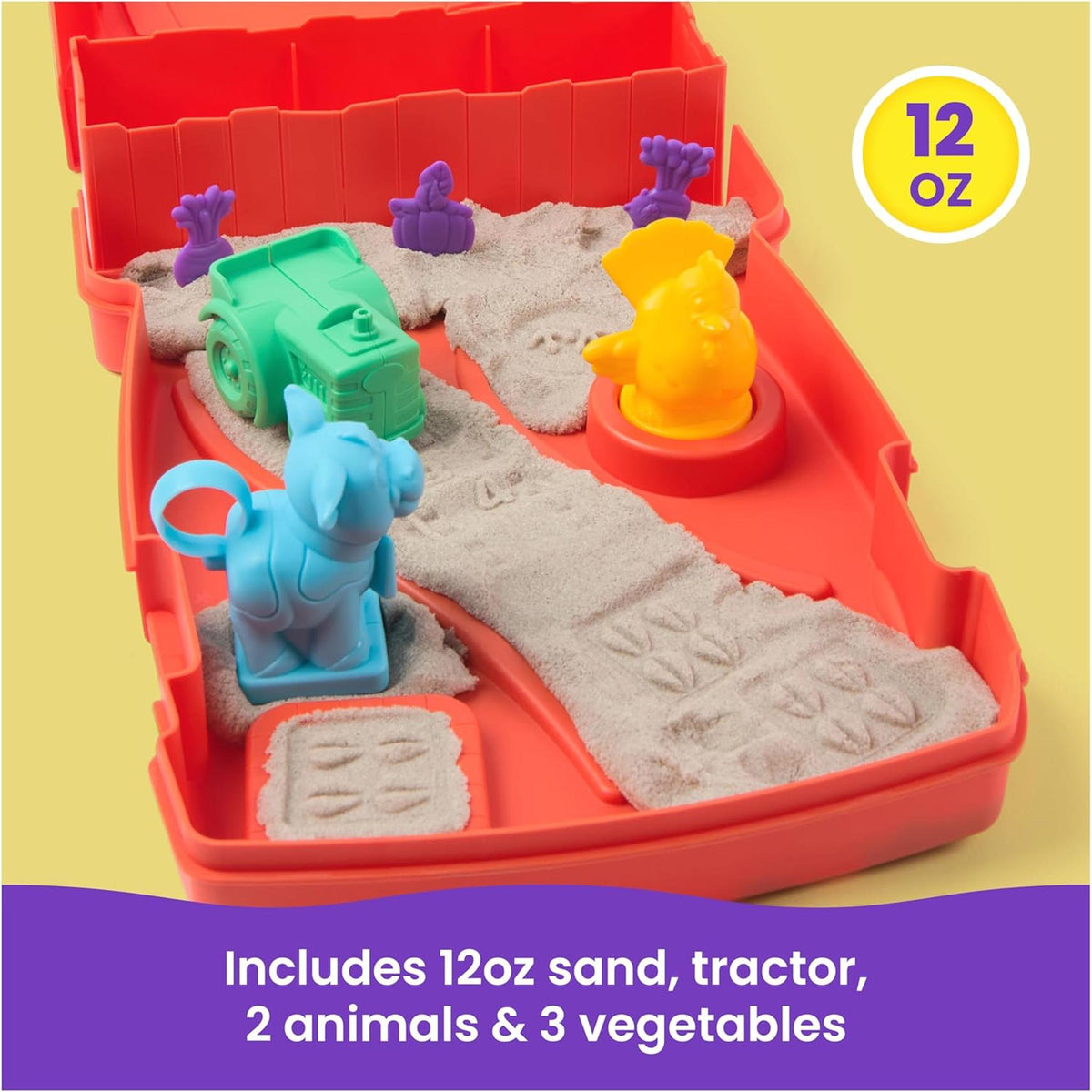 Kinetic Sand Sandy Farm Set