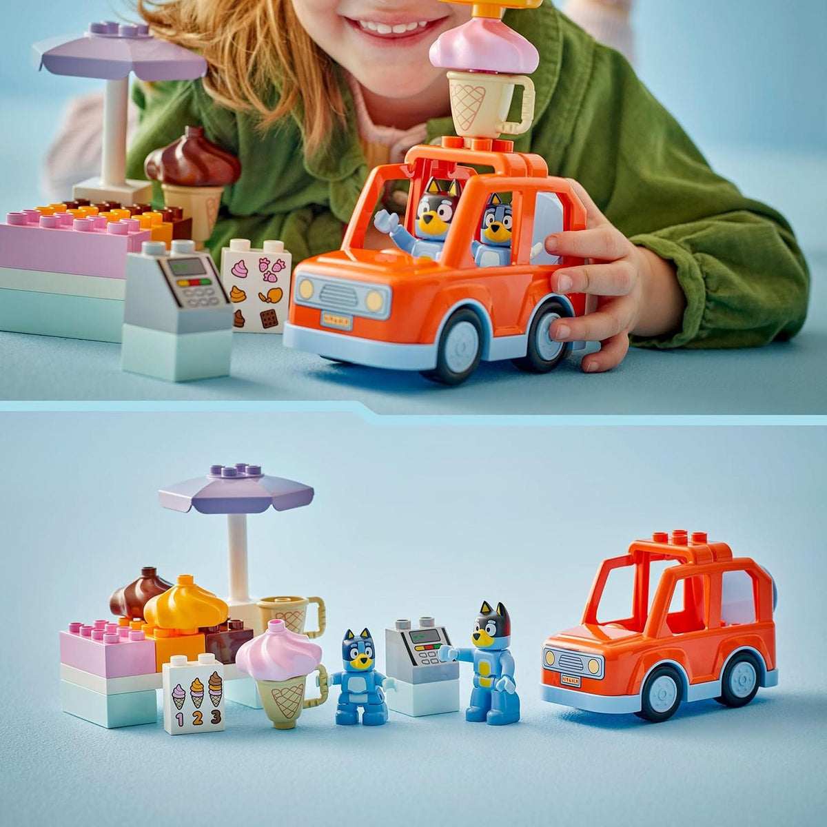 LEGO 10458 DUPLO Ice Cream Trip with Bluey