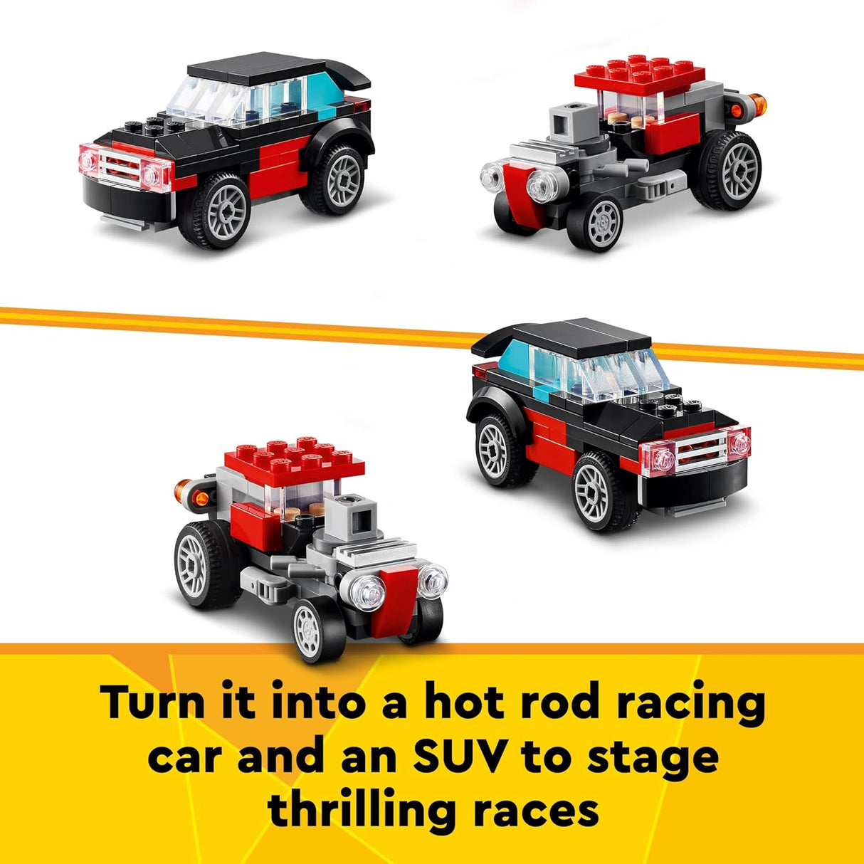 LEGO 31146 Creator 3-in-1 Flatbed Truck