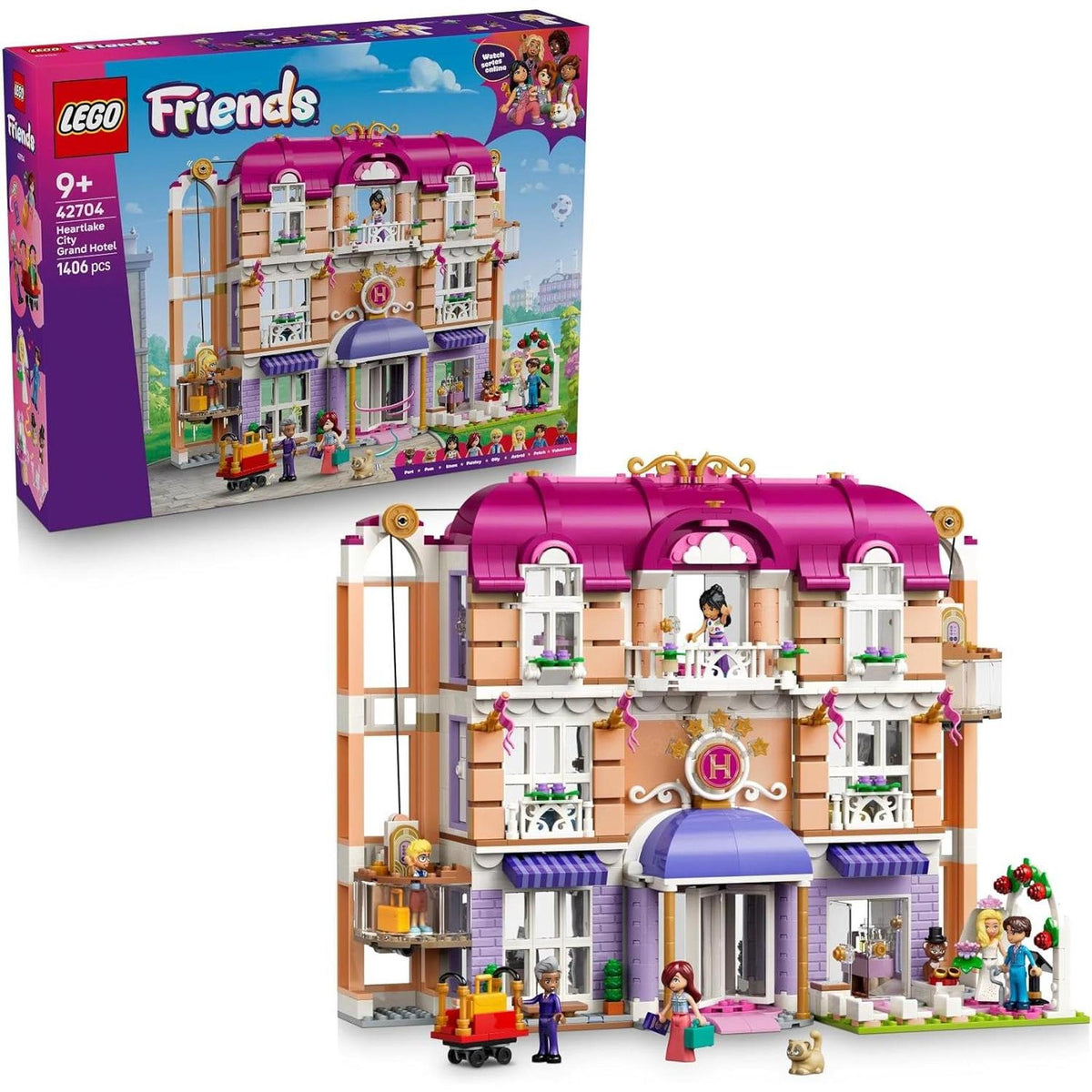 LEGO 42704 Friends Heartlake City Grand Hotel