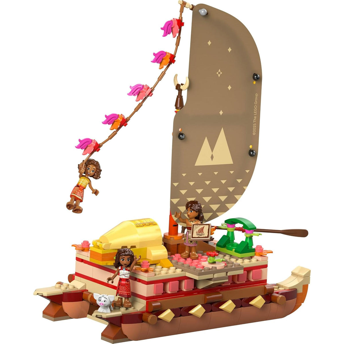LEGO 43270 Disney Moana 2: Moana's Adventure Canoe