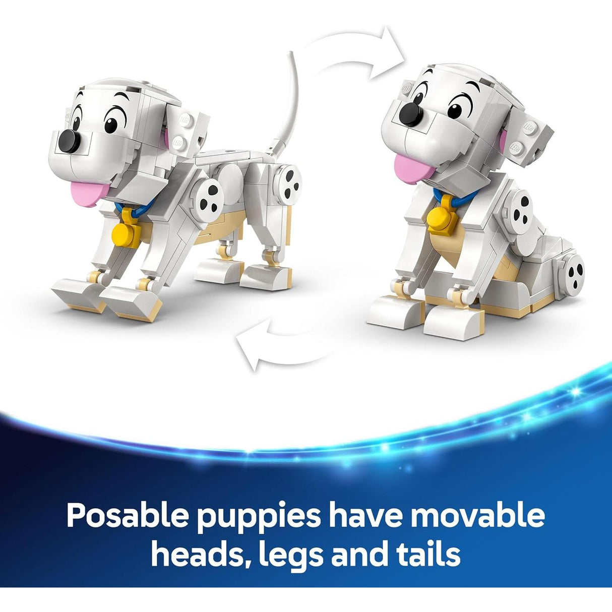 LEGO 43271 Disney Lucky & Penny 101 Dalmatians Puppies