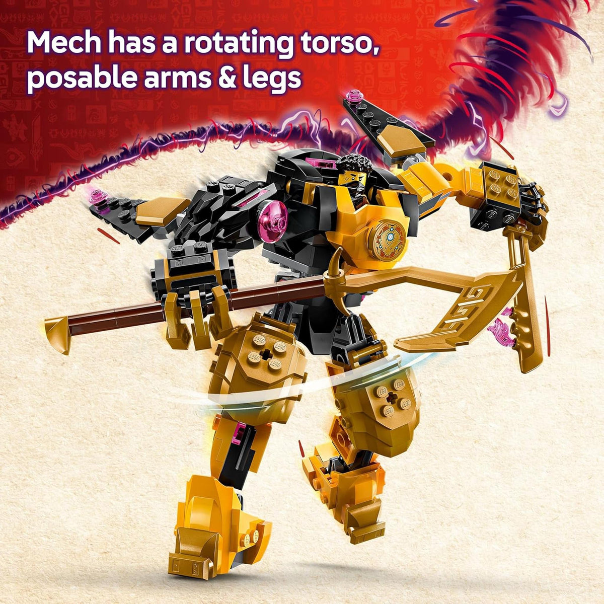 LEGO 71839 Ninjago Arin's Spinjitzu Battle Mech