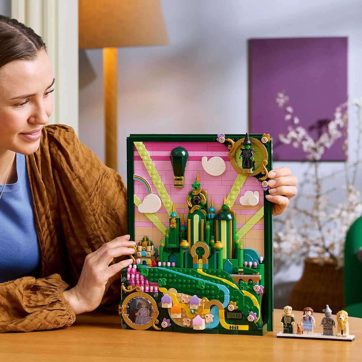 LEGO 75685 Wicked Emerald City Wall Art