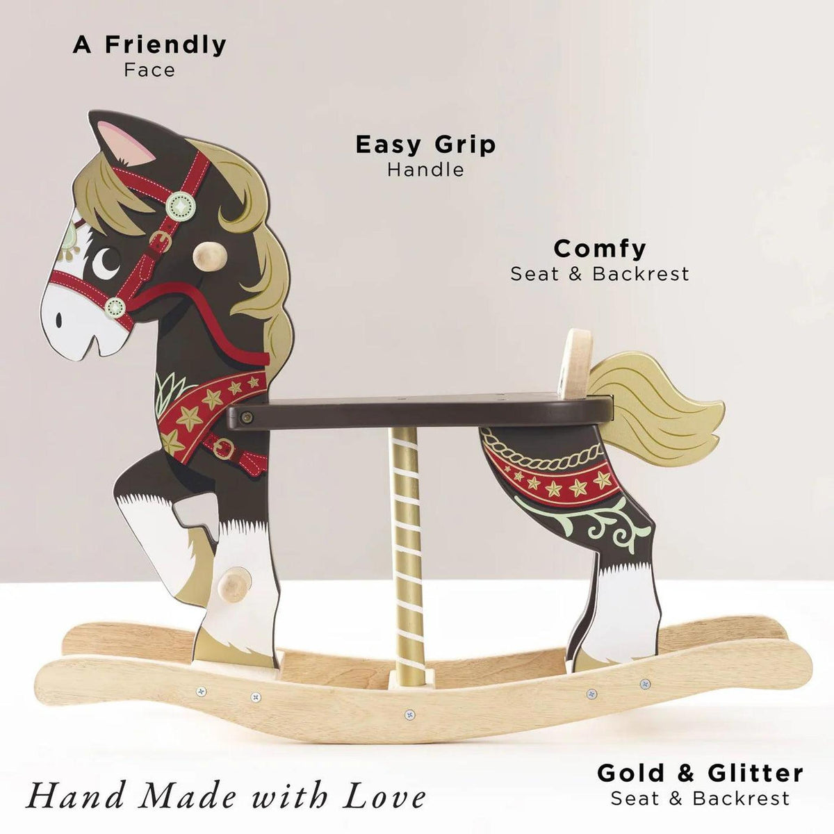 Le Toy Van Classic Wooden Rocking Horse