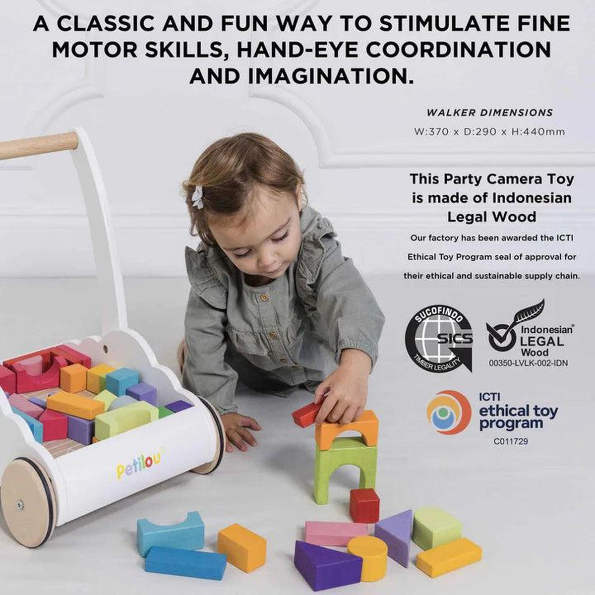 Le Toy Van Rainbow Cloud Walker