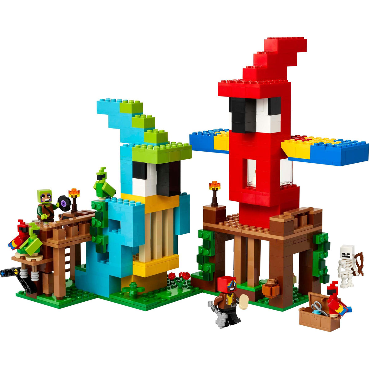 Lego 21282 Minecraft The Parrot Houses