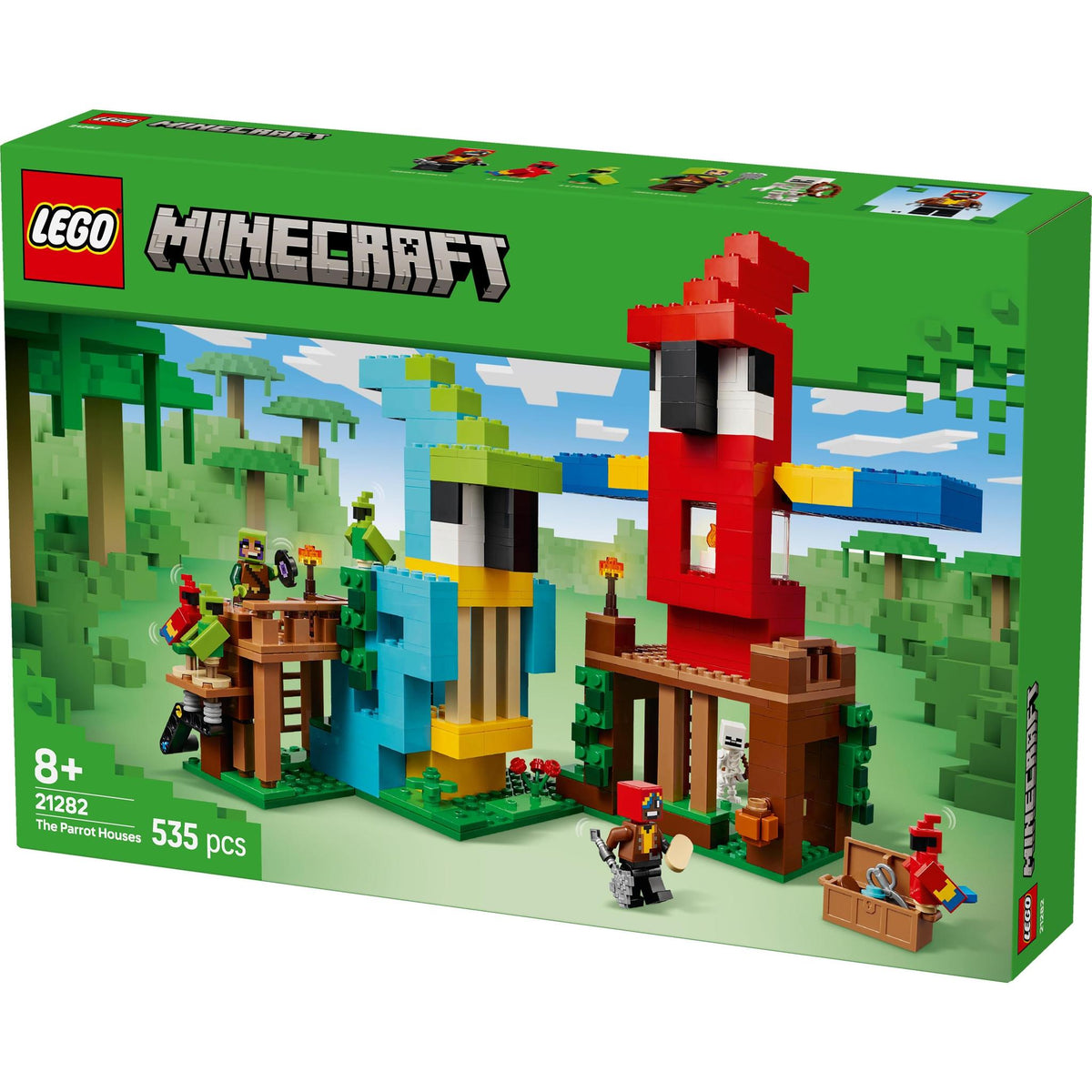 Lego 21282 Minecraft The Parrot Houses
