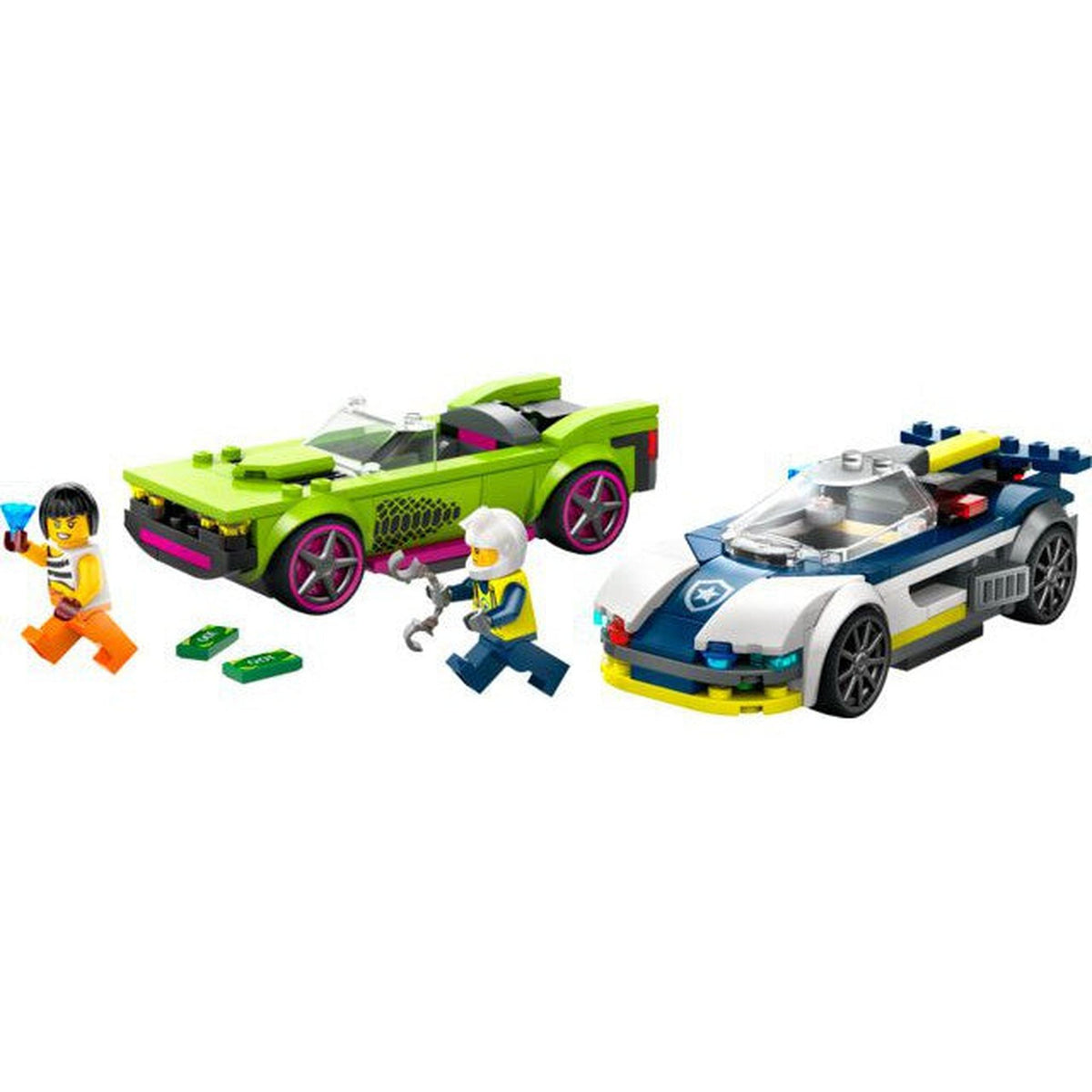 Lego 60415 city Police Car and Muscle Car Chase