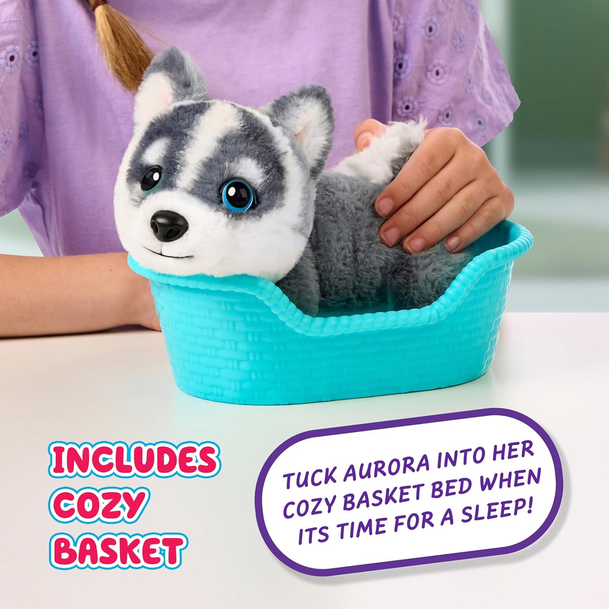 Little Live Pets: My Really Real Puppy Mini - Aurora the Husky