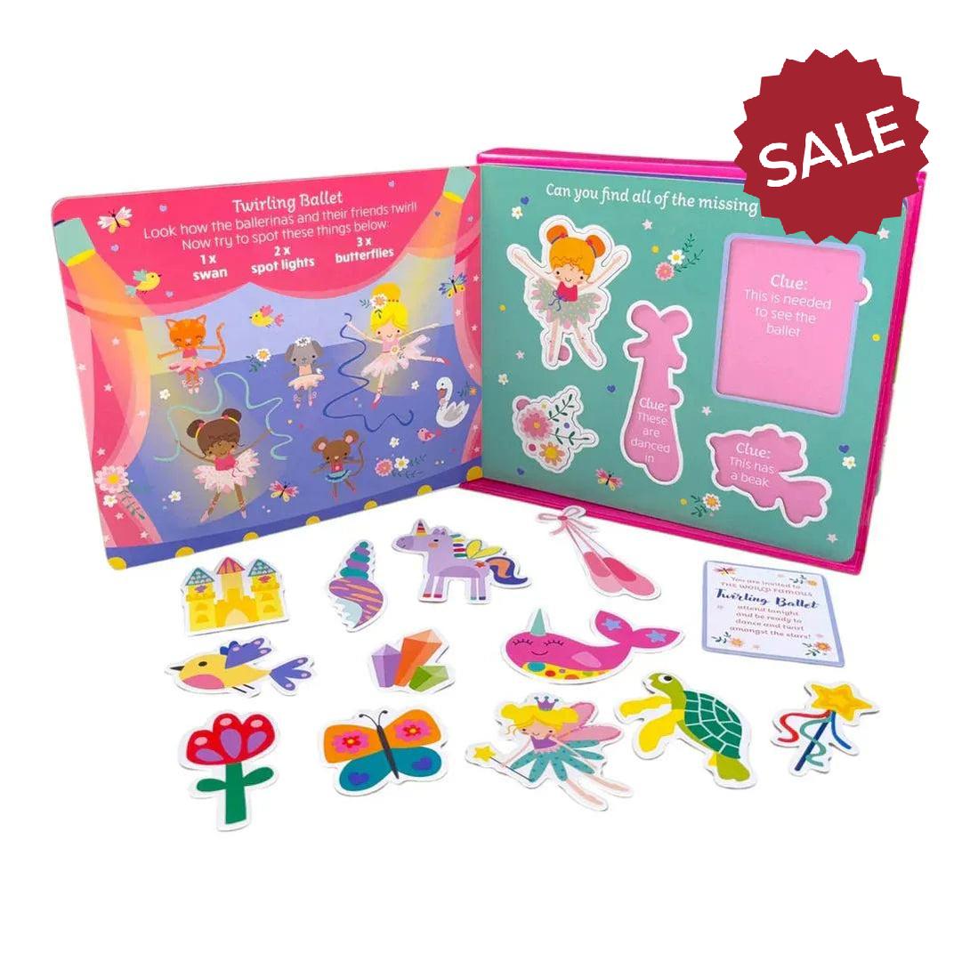 Magical Wonderland Book with Puzzle Pieces