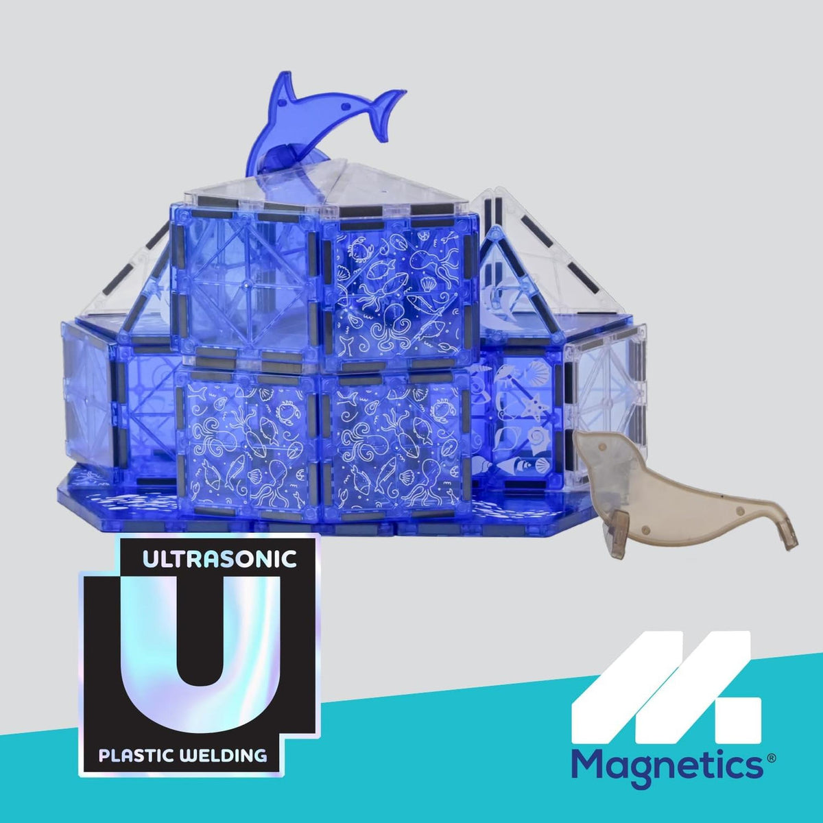 Magnetic Tiles Sea Life Set 30-pcs