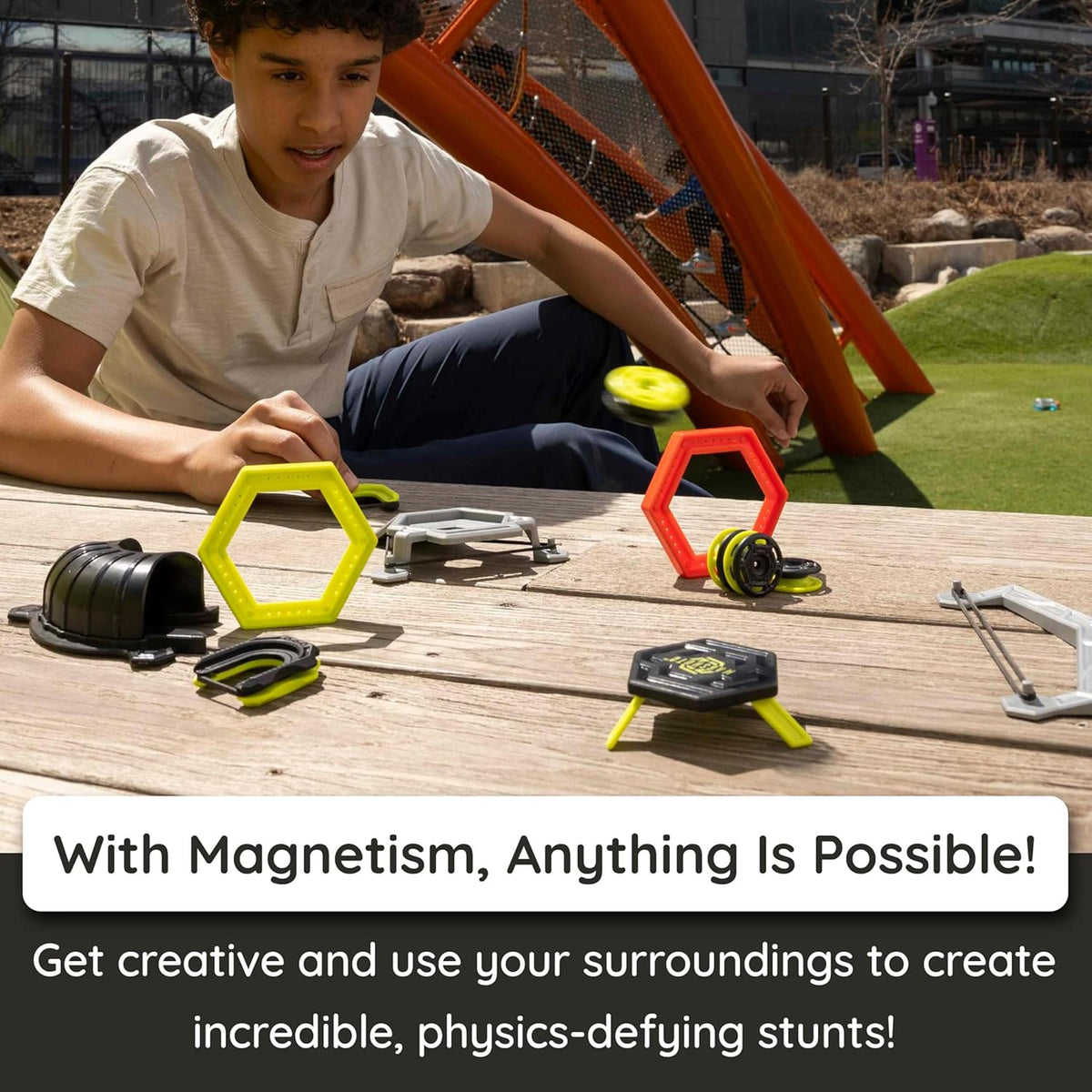 Magshuto Stunt Park Trick Shot System