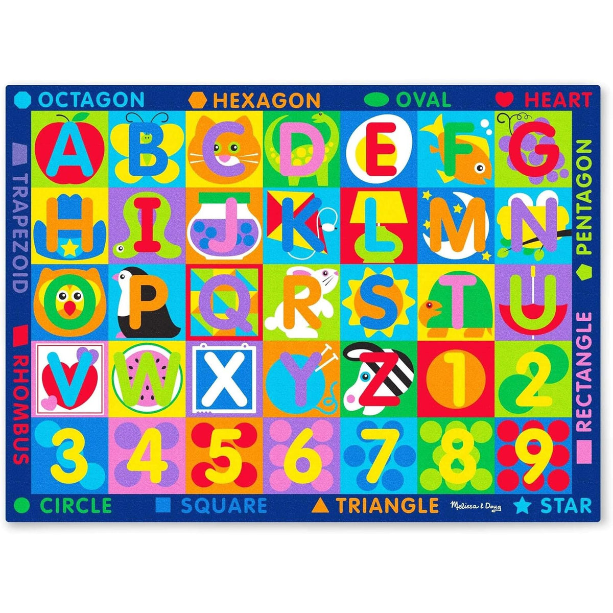 Melissa & Doug ABC 123 Jumbo Rug