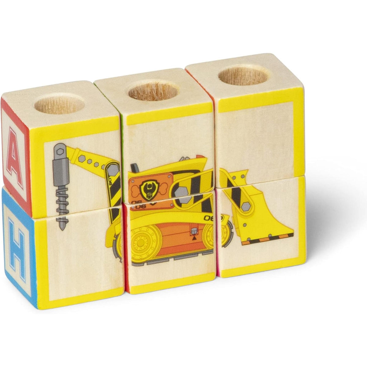 Melissa & Doug PAW Patrol ABC Wooden Block Truck