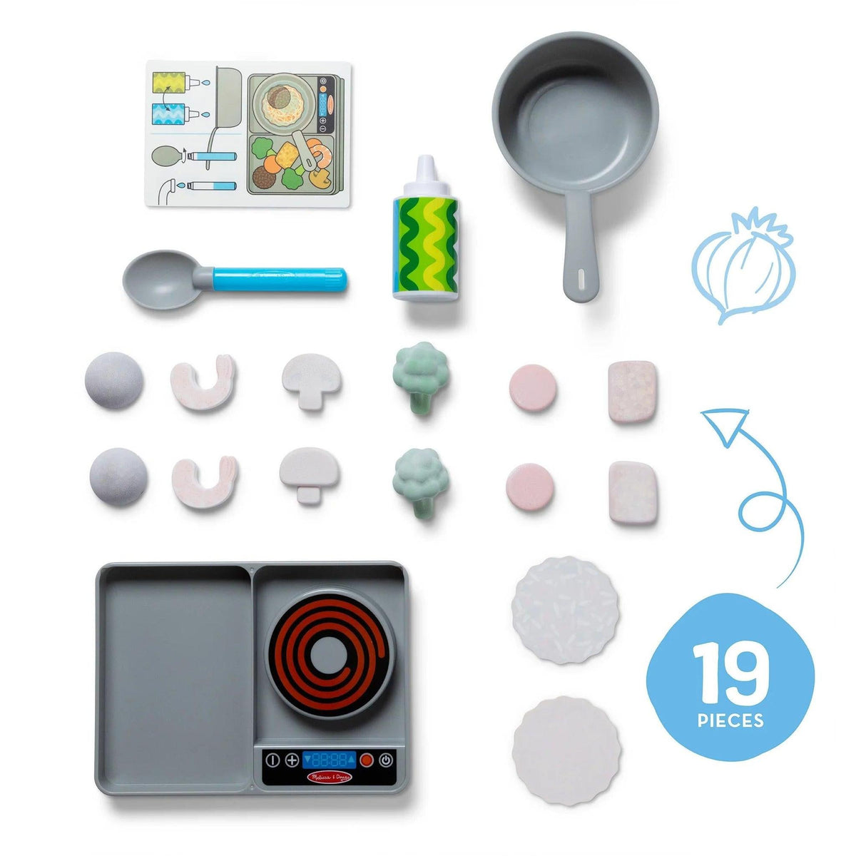 Melissa & Doug: Simmer & Stir Stove-Top Playset