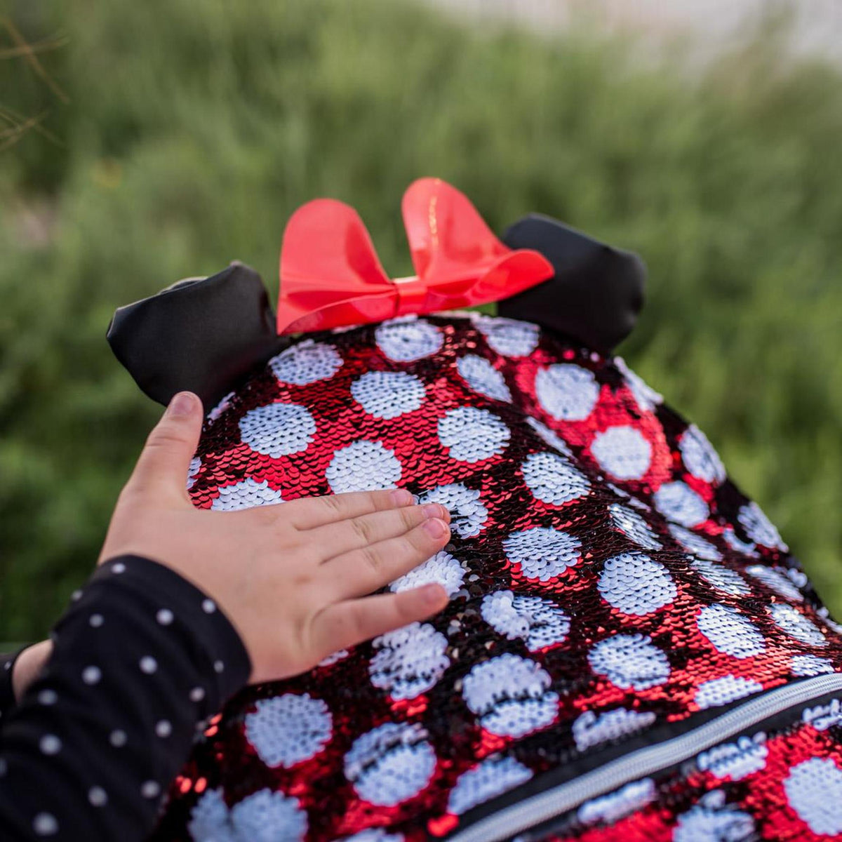 Minnie Mouse Reversible Sequin Backpack with Ears