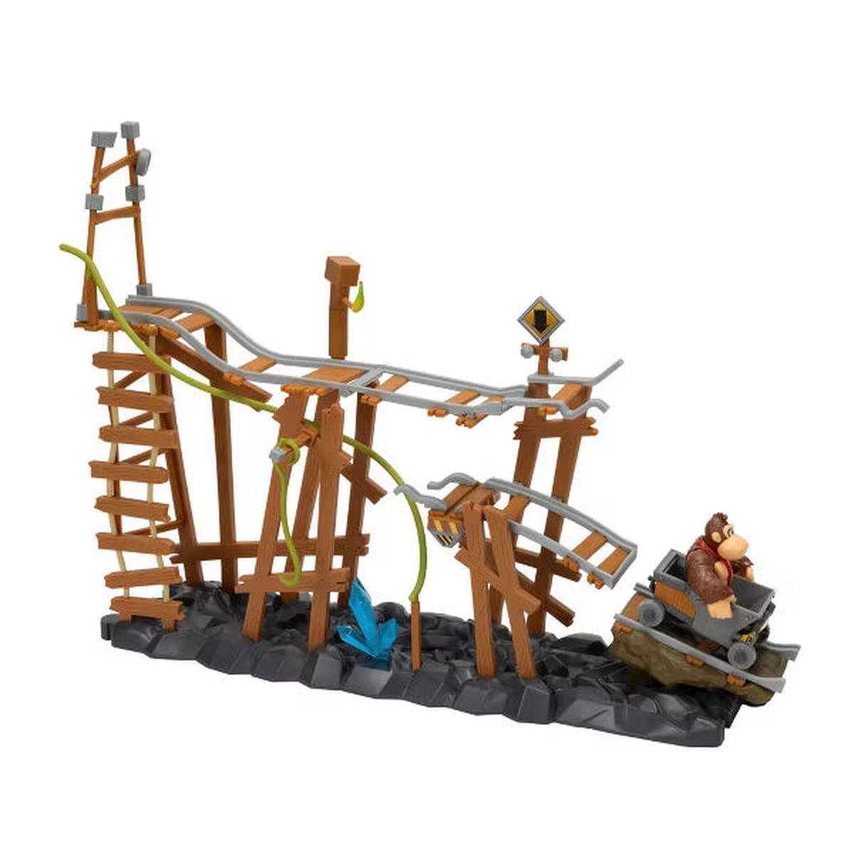 Nintendo Donkey Kong Mine Cart Adventure Playset