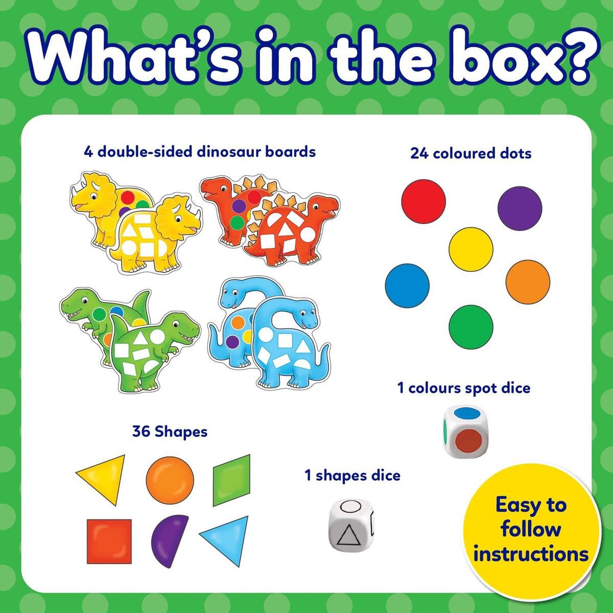 Orchard Toys Dotty Dinosaurs Game