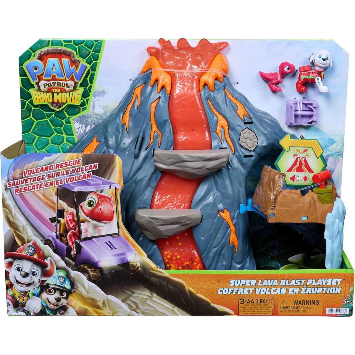 PAW Patrol: The Dino Movie - Super Lava Blast Playset