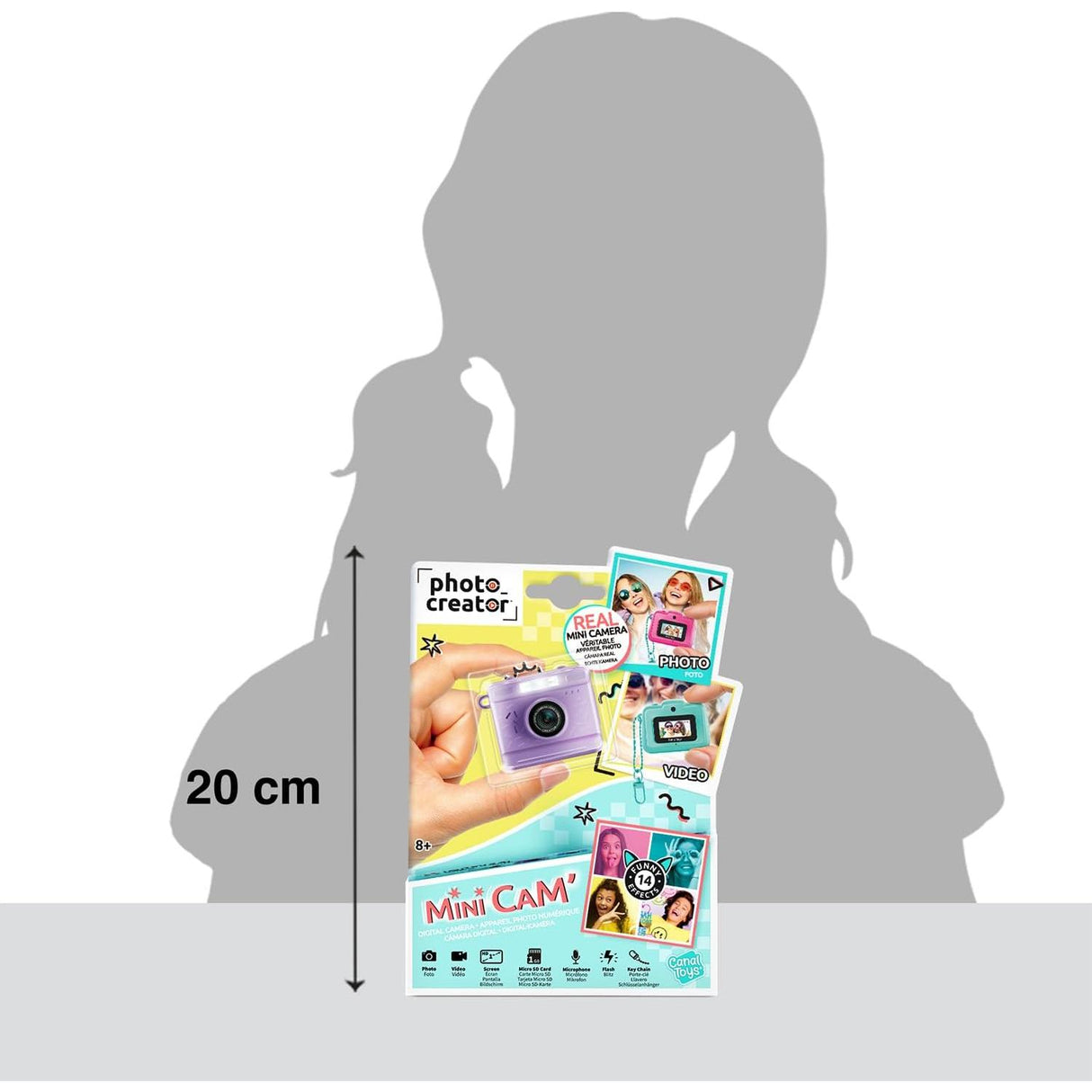 Photo Creator Mini Cam Digital Camera, Assorted