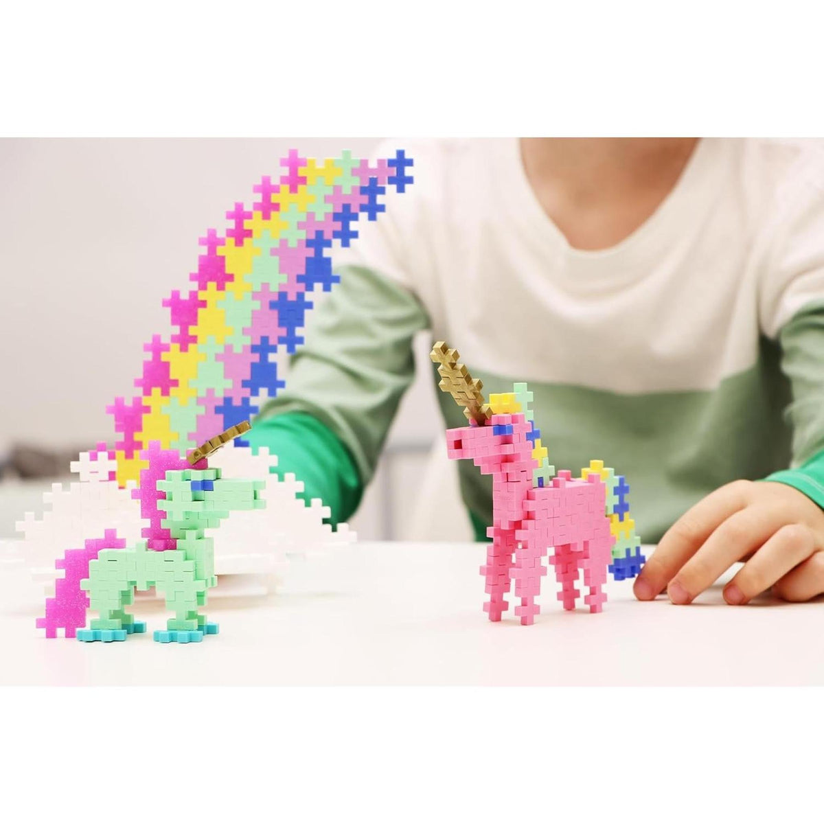 Plus-Plus Learn to Build Box 240 pcs - Unicorns