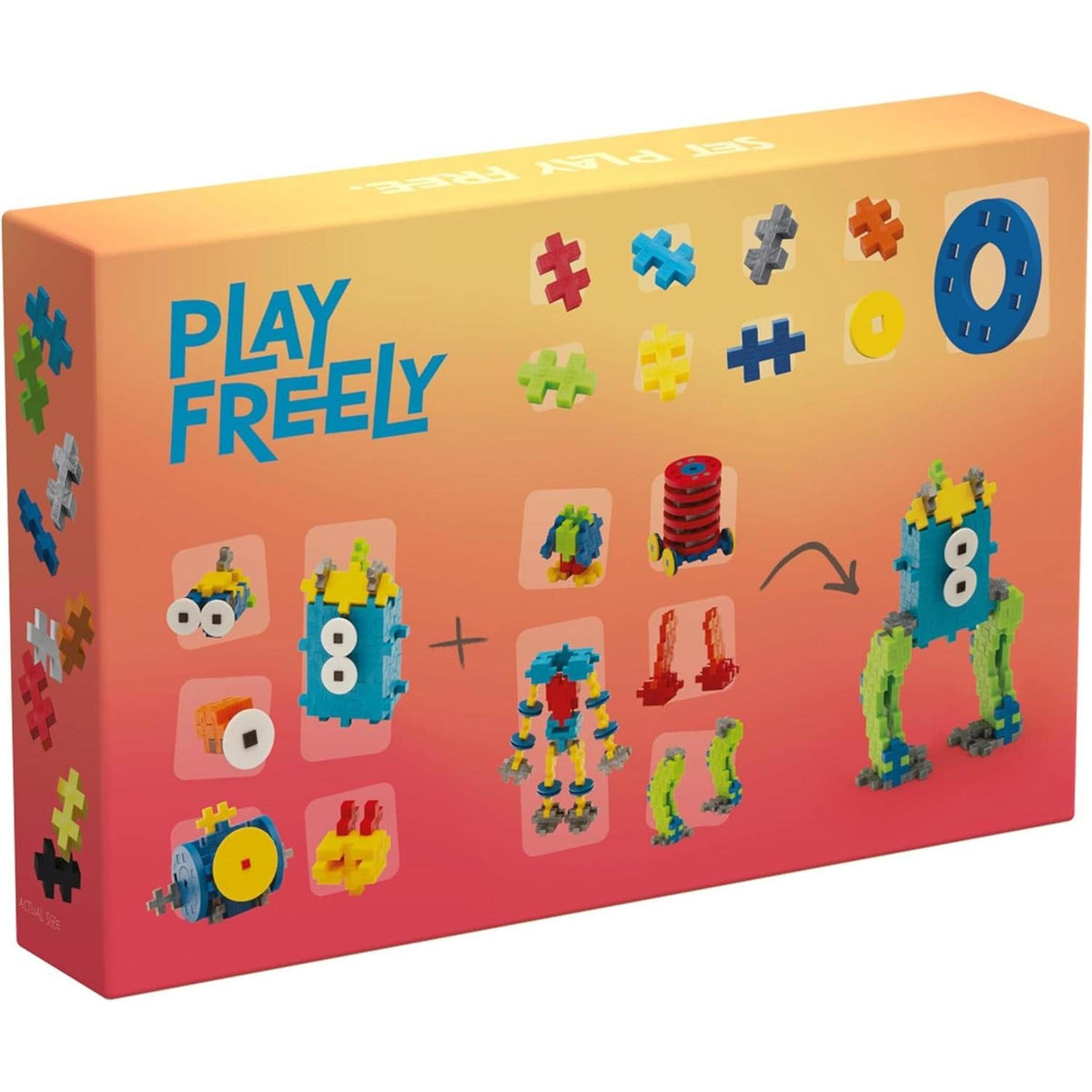 Plus-Plus Learn to Build Box 250 pcs - Robots