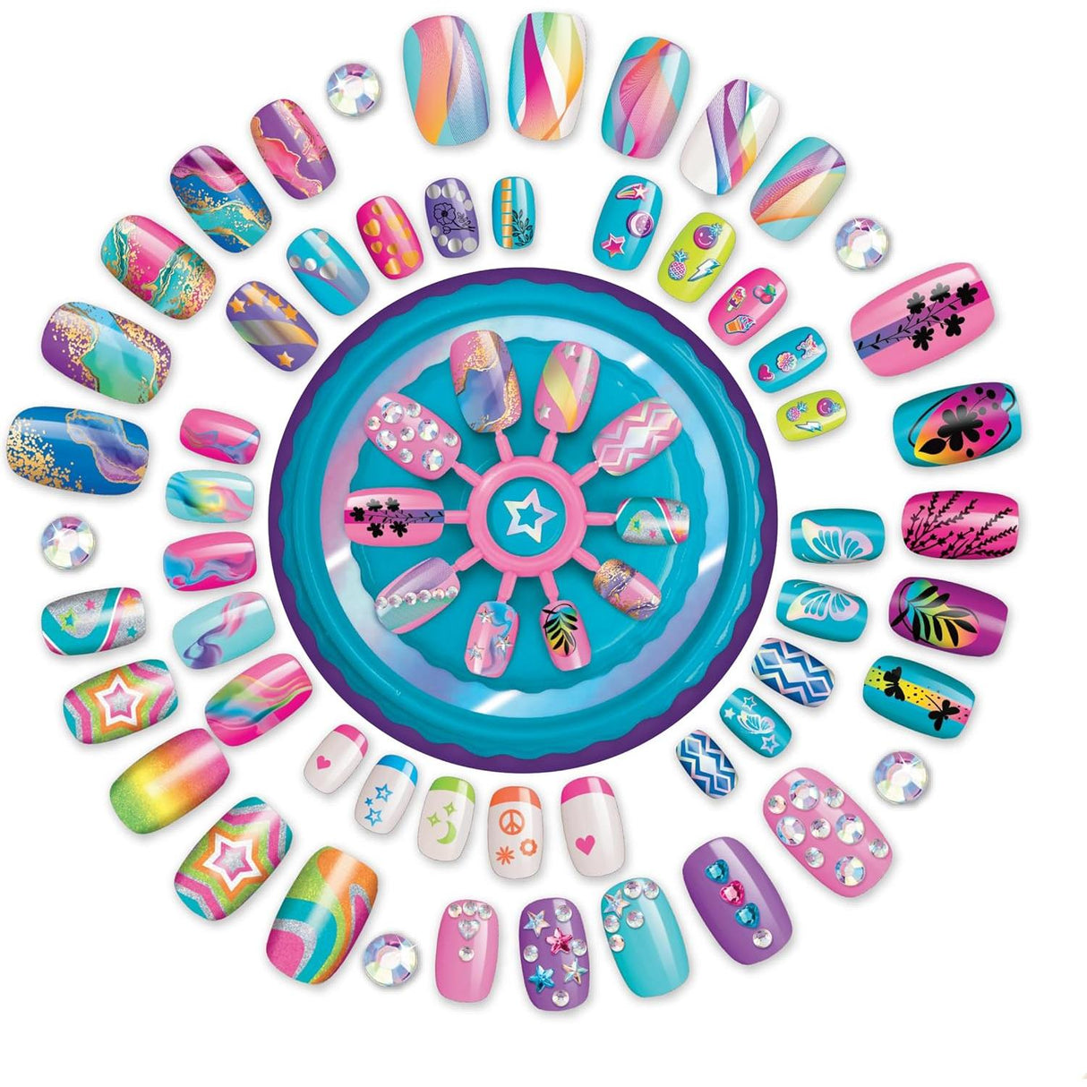 Shimmer 'n Sparkle Trendy Tips Nail Expressions