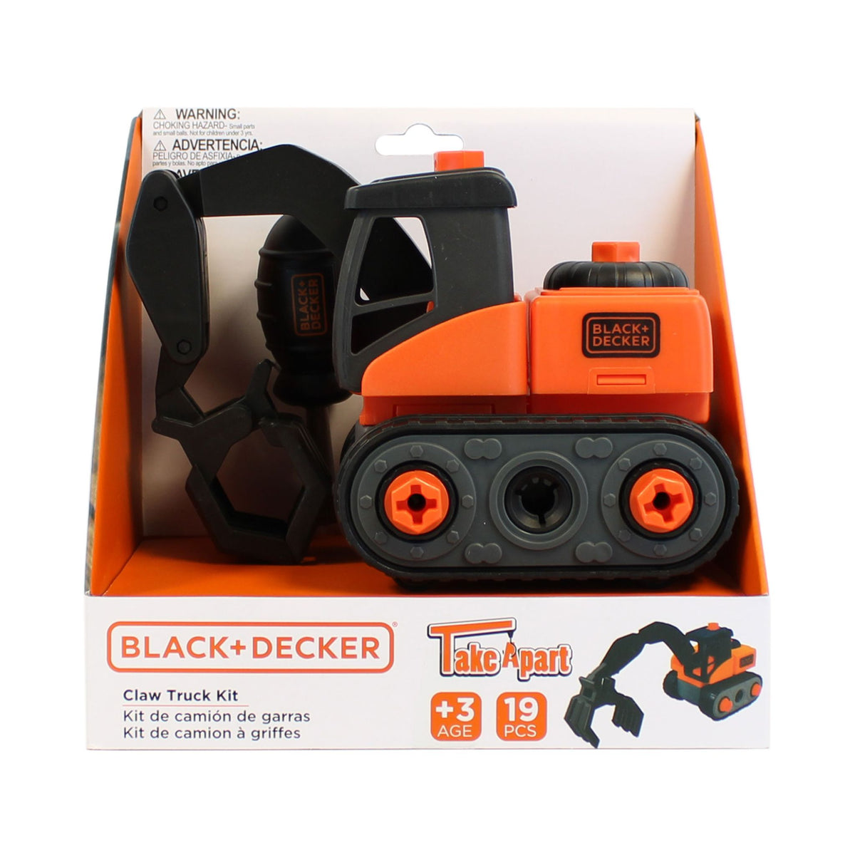 Black & Decker Take Apart Toy Claw Truck